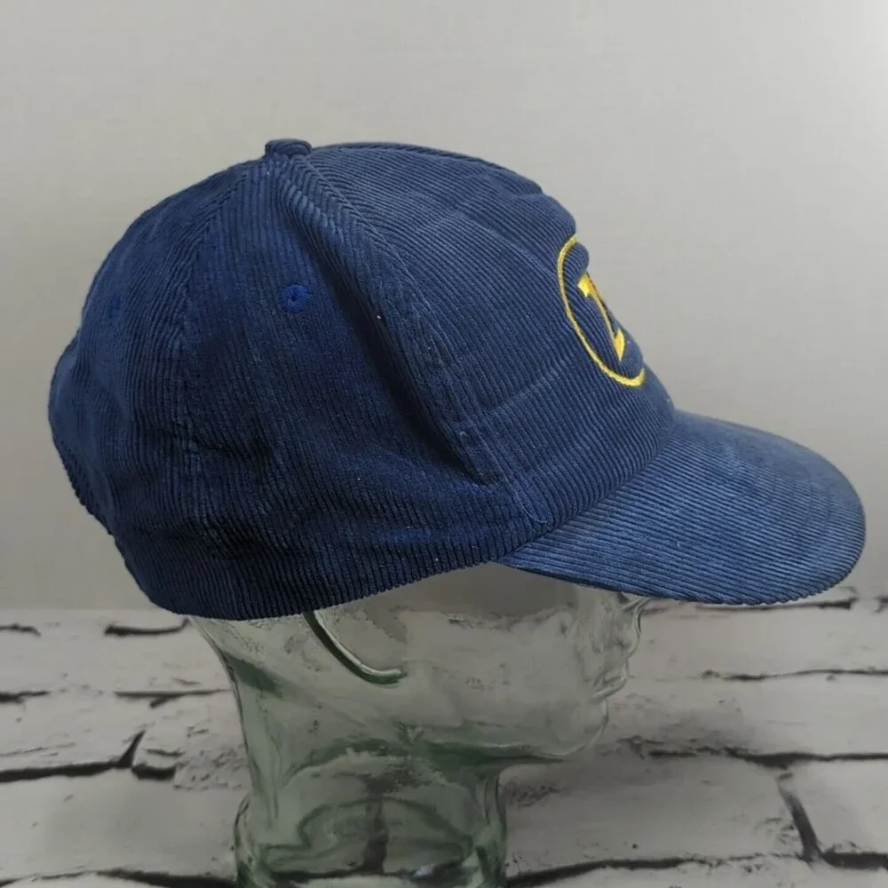 Zep‎ Vintage Corduroy Snapback Foam Front Hat Adjustable Ball Cap